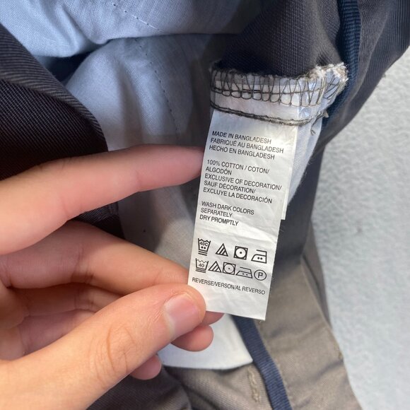 Izod , Bundle Of Two Dress Pants Mens Size 36X30,Pleated,Classic Fit,Cotton - Picture 8 of 12